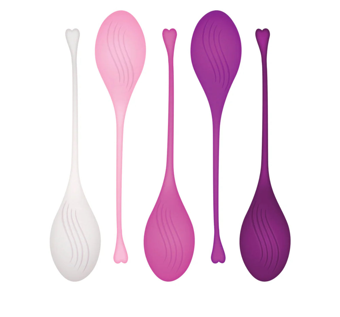 Evolved Tight & Delight 5-Piece Silicone Kegel Training