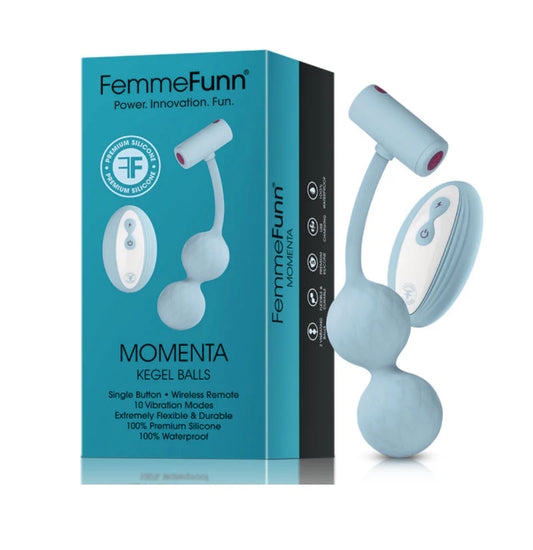 FemmeFunn Momenta Rechargeable Remote-Controlled Silicone Kegel Balls